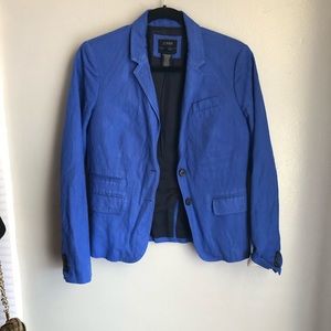 J Crew schoolboy blazer (4) blue